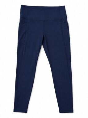 All in Motion Navy Leggings Ultra High Rise Everyday Soft Full Length Size L